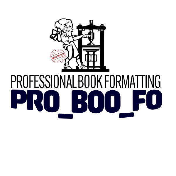 Logo for Professional Book Formatting